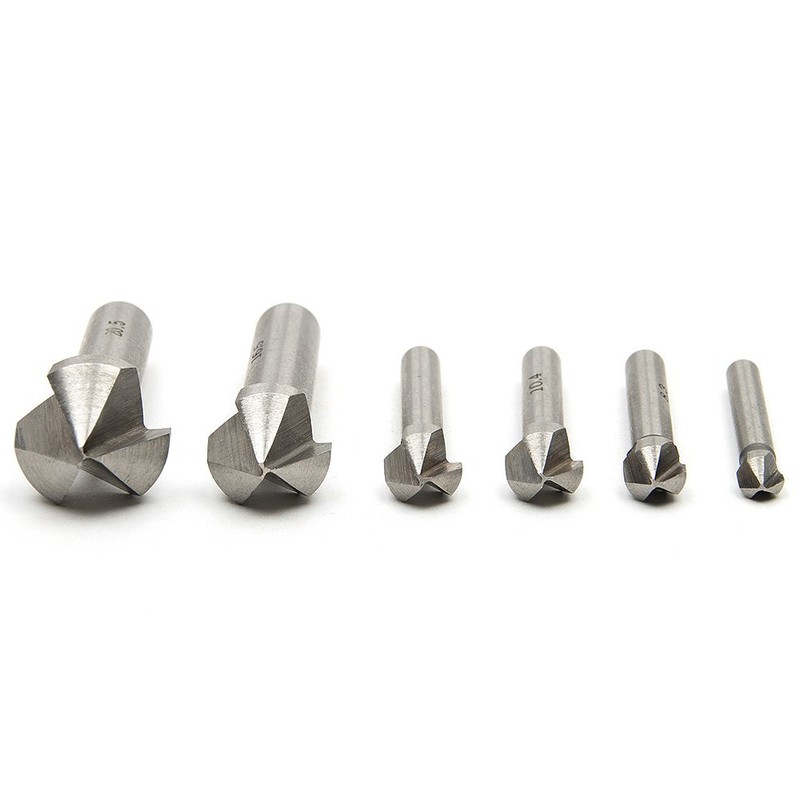 MALAYAS 3 flute 90° HSS Chamfer Cutter End Mill Drill
