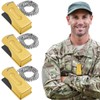 Jenaai 3 Pieces Brass Pet Training Clicker Dog Necklace Signaling