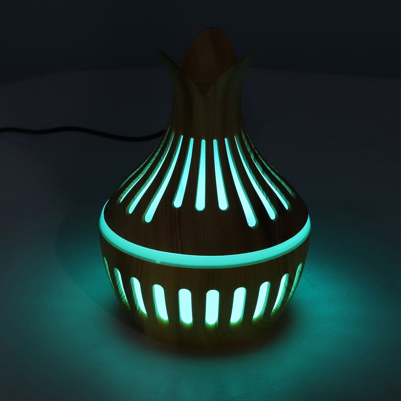 Wood Grain Air Humidifier ABS Aromatherapy Humidifiers for Household USB