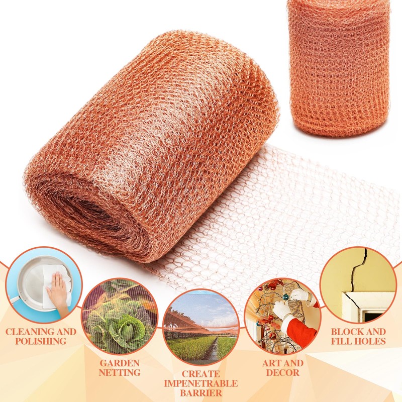 Copper Mesh Copper Mesh Rodent Control Roll Excluder Mesh Screen