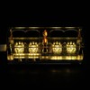 IN‑12 LED Tube Clock 4‑Bit Seven‑Color RGB LED Digital Nixie