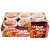 Wang Seafood Jjamppong Spicy Noodle Soup, pack of 6