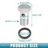 A ABSOPRO Car Brake Line Fitting Adapter 1.26" Length M14x1.5