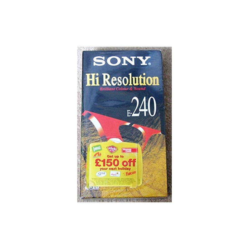 Sony E240 HR Blank Tapes
