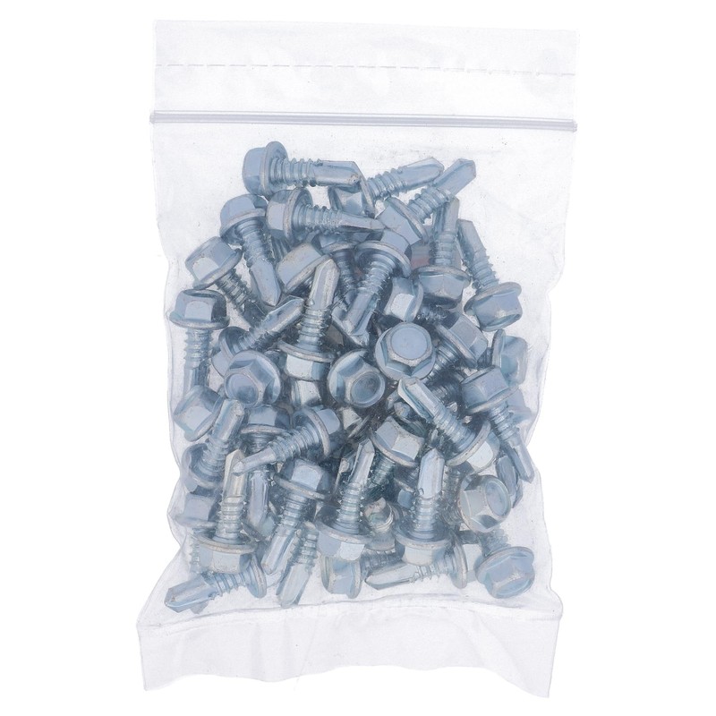 Osato Drill Screws, Hex, 0.2 inch (6 mm) x Length