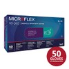 Microflex 93-260 - Guantes resistentes a los químicos, talla L,