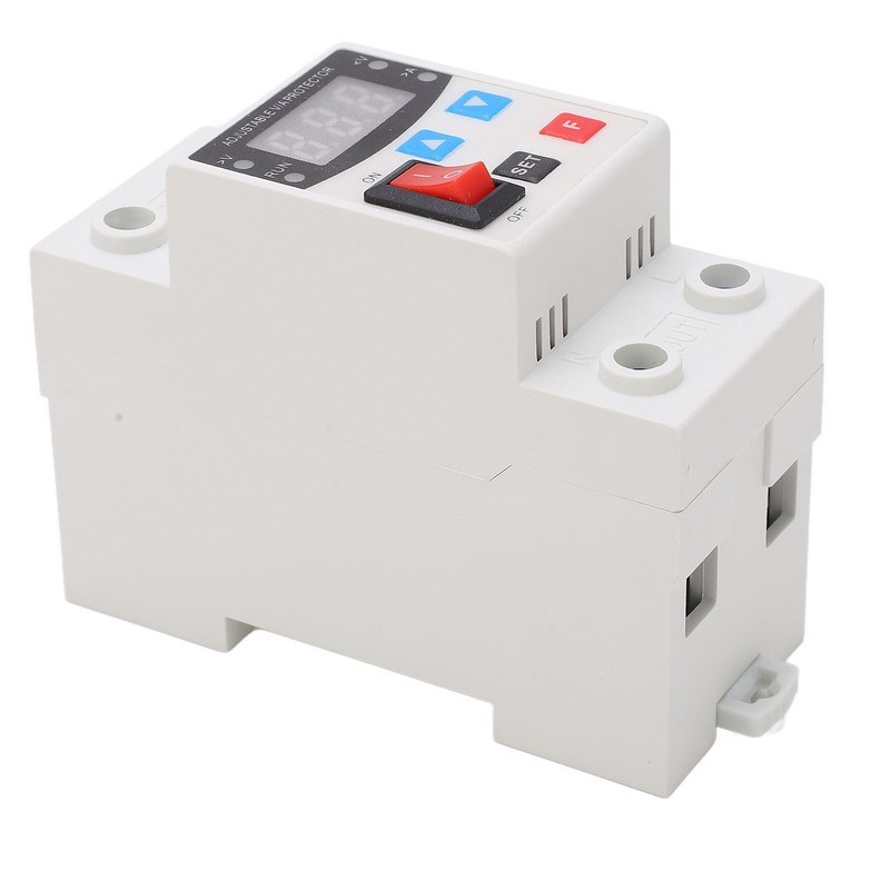 Over Under Voltage Protector Adjustable Digital Display Voltage Current Protective