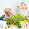 Liliful Big Plush Sea Turtle Giant Stuffed Animal Pillow Turtle