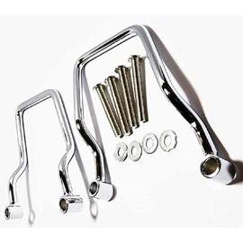 one+lifestyle V-Twin Magna 250 750 Bag Support Saddle Bag Support Honda Honda V-Twin MAGNA Steel Chrome Plated 12.5cm