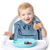Mess-Free Baby Feeding Set – Waterproof, BPA-Free Baby Bib &