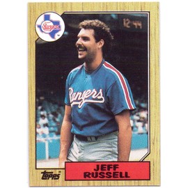 Jeff Russell 1987 Topps #444 - Texas Rangers