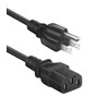 Gaming PC Power Cord for iBuyPower HP Dell STGAubron CyberpowerPC