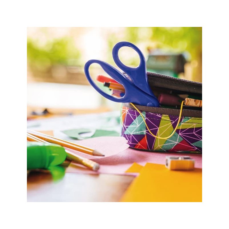 Fiskars Blunt-tip Safety-edge Blade Scissors Navy blue