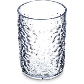 Carlisle 550507 Pebble Optic SAN Tumbler, 5 oz, Clear