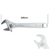 Seshin Buffalo DRAAK Adjustable Wrench 8 Inch 200mm with Wide