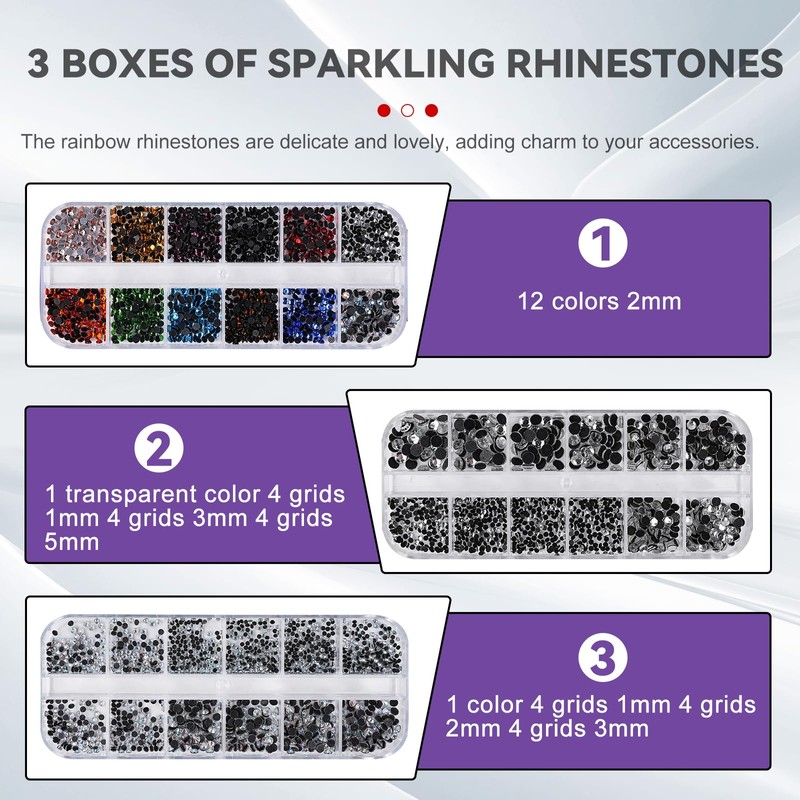 Hotfix Rhinestone Applicator Kit - Professional Bedazzling Tools with 1500+