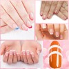 36 Sheets 1485 PCS French Tip Guide 4 Designs Self-Adhesive