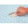 Home Direct Wipe Tablecloth Oilcloth PVC Tablecloth Cover Small Polka