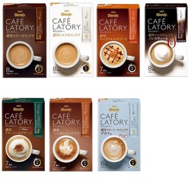 Cafe Latory Coffee Randomly 2.3oz 3Types Flavors Selection Various Assortment Japanese Instant Coffee AGF Ninjapo