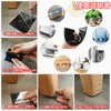 DearMin Furniture Slip-Resistant Sheet Fitted Stop, Freely Cut, Earthquake Prevention,