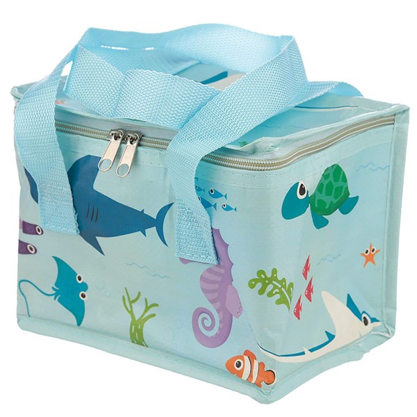 Sealife Sea Creatures Design Thermal Insulated Cool Bag School Picnic Lunch Box