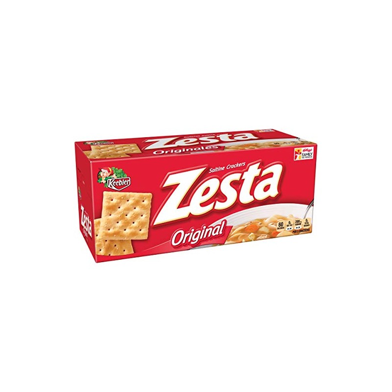 Zesta Saltine Crackers, Original, 16-Ounce Box (Pack of 6)
