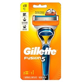 Gillette Fusion 5 Men's Razor + 2-Cartridges (Value Pack of 5)