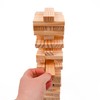 M.Y Traditional Tumbling Tower Game with 48 Wooden Pieces |