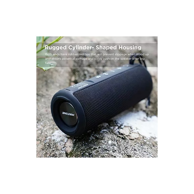 MIATONE Outdoor Portable Bluetooth Speakers Waterproof Wireless Speaker for Camping