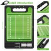 Pure Vie Premium Double-Sided Football Coaching Board Rugby Tactics Clipboard