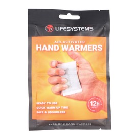 Lifesystems Air Activated Hand Warmers, Up To 12 Hours of Heat - Pack of 6 Pairs