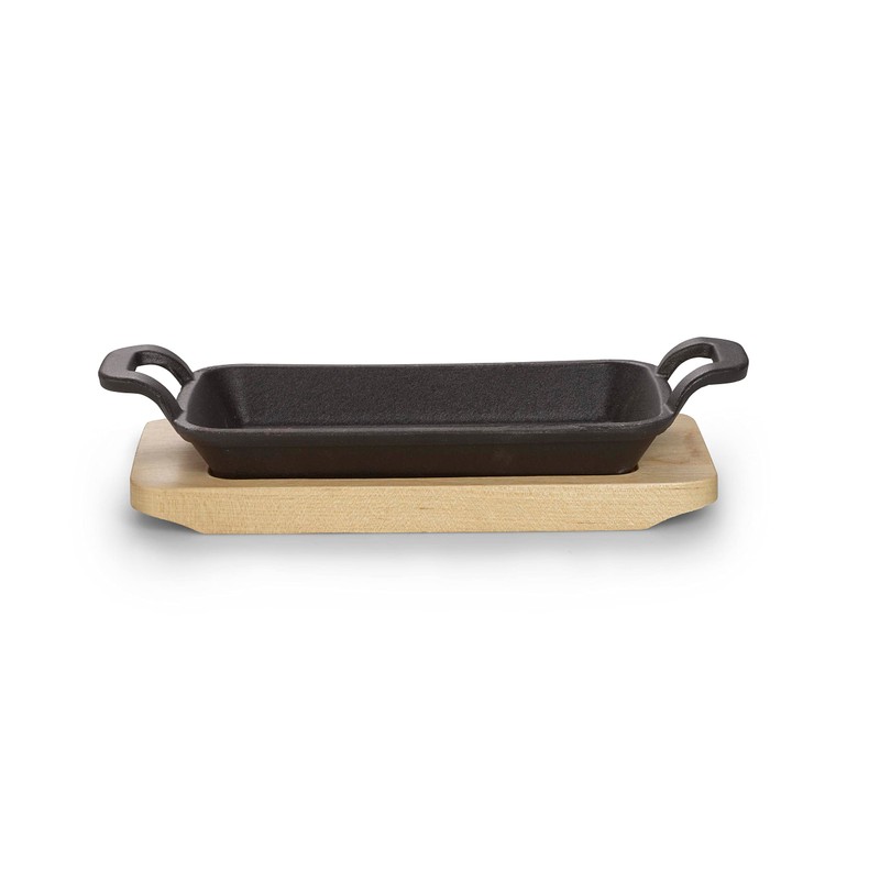 ECHTWERK Cast Iron Serving Bowl, Mini Casserole Dish with Serving