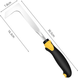 ACEmedia Crack Weeder, Paver Weed Removal Tool, Crevice Weeding Tool for Sidewalk, Driveway and Garden