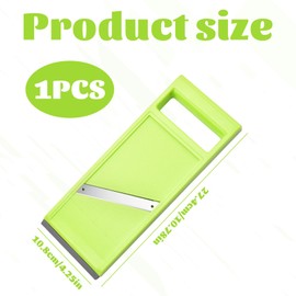 Mandoline Vegetable Slicer, Stainless Steel Mandoline Food Slicer, Cucumber Slicer, Potato Slicer, Mandoline Slicer, Vegetable Chip Maker for Vegetable Fruits Potato Cheese Cucumber Onion Carrot