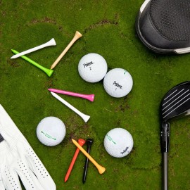 Polara Golf Ultimate Straight White 3 Ball Sleeve