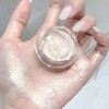 KARLOR Liquid Eye Highlighter Glitter, Creamy Champagne Glitter Eyeshadow Shimmer