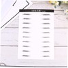 Baluue Hair-like Eyebrow Sticker 2 Sheets/20 Pairs Brow Tint for