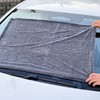 SHSCLY Microfiber Car Wash Towel, Super Absorbent Dryer Cloth, Double