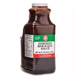 Halm's Hawaiian Bar-B-Que Sauce 64 oz Bottle x1