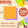 IOOLEEM Origami Paper, 200 Sheets, 20 Colors, 6 Inch Square,