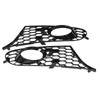 2pcs Front Bumper Fog Light Grille 5K0853665 Black Mesh Replacement