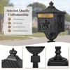Mail Box Heavy Duty Mailbox Postal Box Security Cast Aluminum