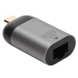 Adaptador Ethernet, USB C Macho a RJ45 Hembra, Interfaz Tipo C Adaptador Ethernet USB-C, Adaptador Ethernet 10/100/1000 Gigabit para Teléfonos, Computadoras, Tabletas(Adaptador USB-C a RJ45 (JD0759))