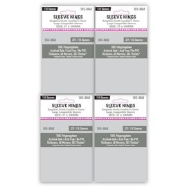 Sleeve Kings Kingdom Death Gambler's Chest Large Compatible Sleeves 57 x 100 MM (4x110 Pack, 440 Sleeves)