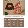 DAKEIK Thanksgiving Outfit Toddler Girl 5T-6T Girls Thanksgiving Outfits little