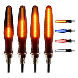 Direccionales Led Moto Secuencial Indicador Intermitente 4pz