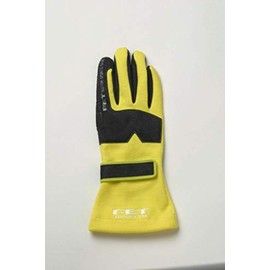 FET FT3DGL9 Sports Racing Glove 3D Gloves Yellow/Black L