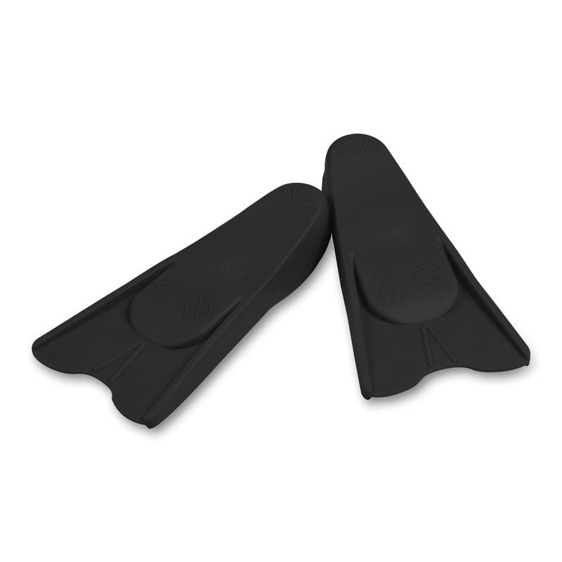DRUNA Unisex Short Fins for Swimming, Diving and Pool Training
