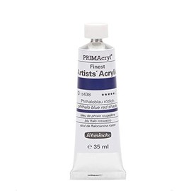 Schmincke 35ml PRIMAcryl Phthalo Blue Red Shade Acrylic Paint