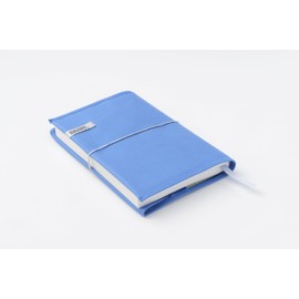 Concise Cadaques 133544 Book Cover 46 Book Cover Hard Cover with Elastic Band Royal Blue